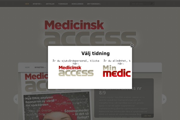 Site using iframe popup plugin