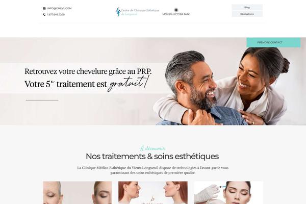 Accalia theme site design template sample