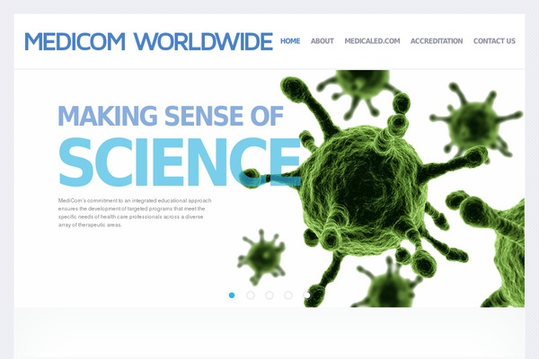 medicomworldwide.com site used Theme1414