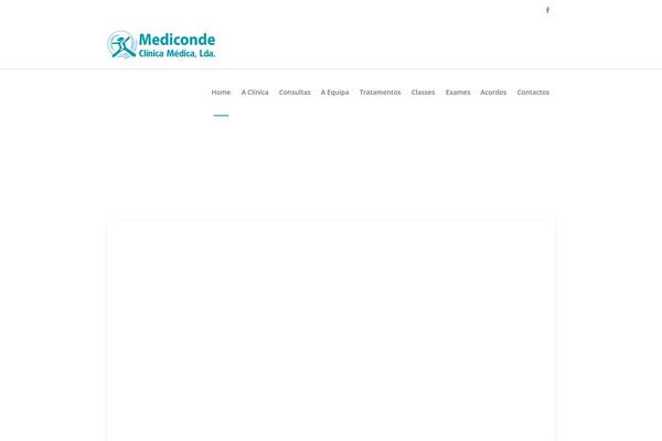 Medical-clinic theme site design template sample