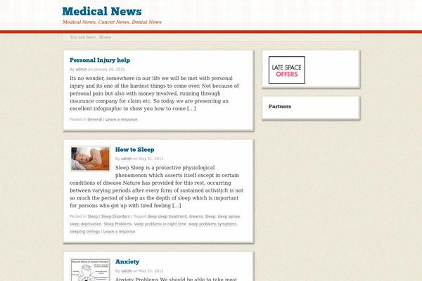 Retro-fitted theme site design template sample