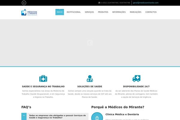 SoulMedic theme site design template sample