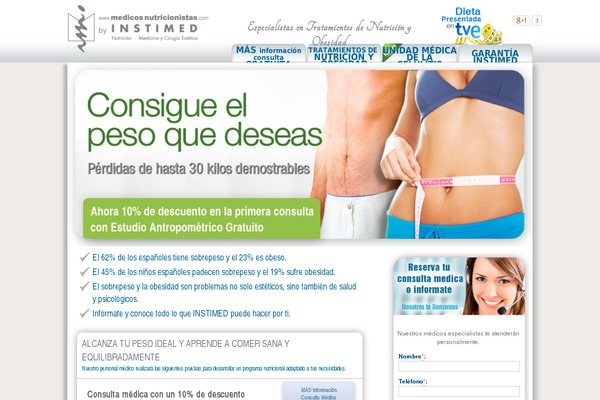medicosnutricionistas.com site used Retrazos