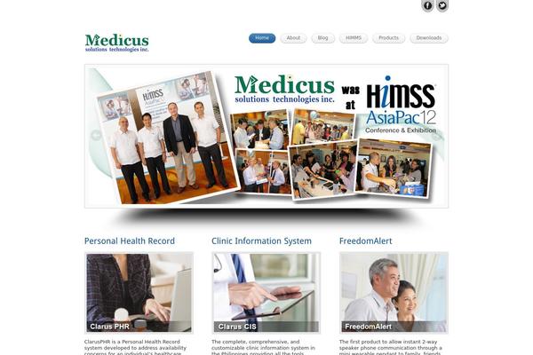 Themia theme site design template sample