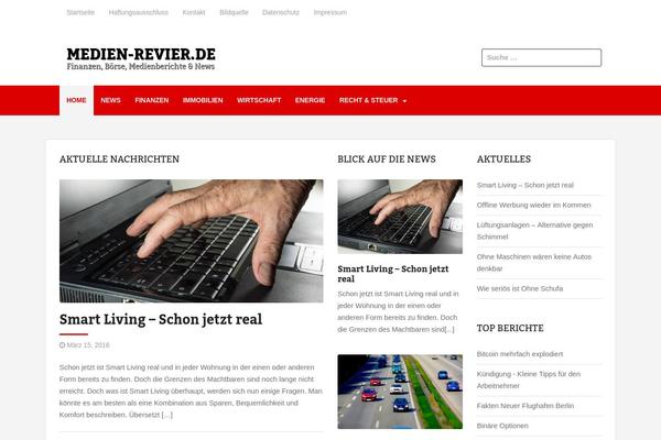 Lexicon Child Theme theme site design template sample