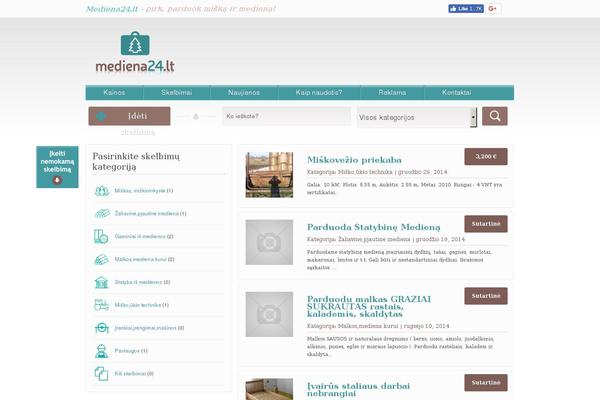 ClassiPress theme site design template sample