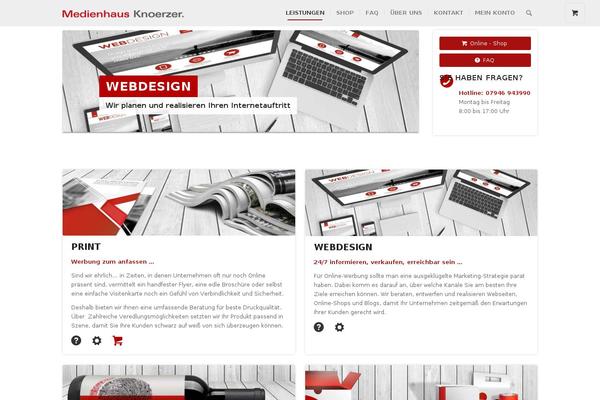 medienhaus-knoerzer.de site used Squares