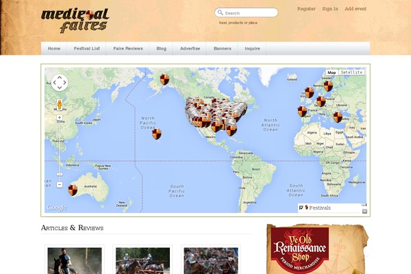 Site using Dave's WordPress Live Search plugin