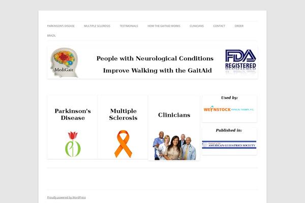 Twenty Twelve theme site design template sample