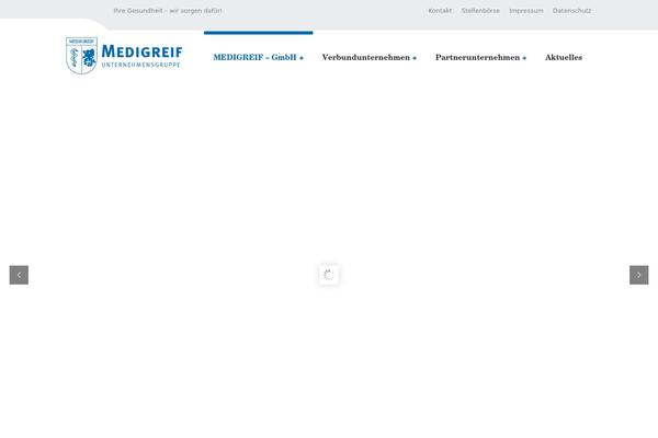 medigreif.de site used Medicpress-pt