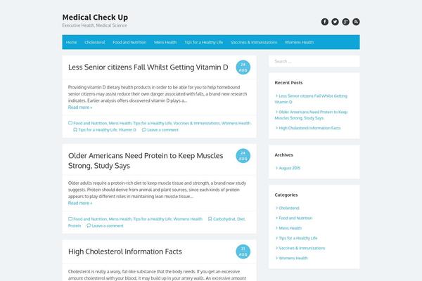 The Box theme site design template sample