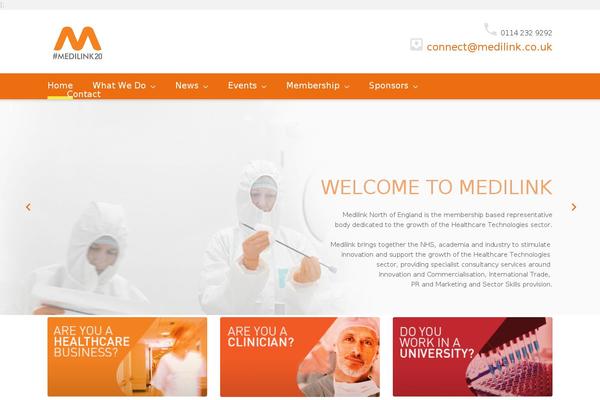 medilink.co.uk site used Theme53983