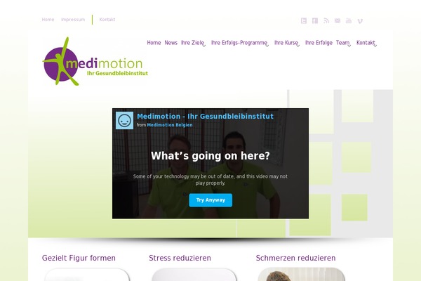 Site using Cute Profiles plugin
