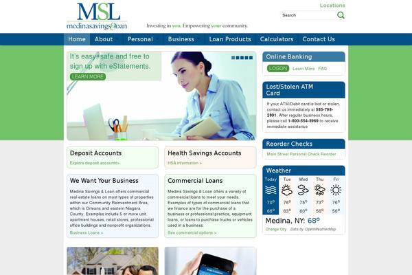 Site using Banksite-slider plugin