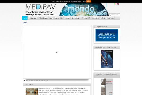 Mio theme site design template sample