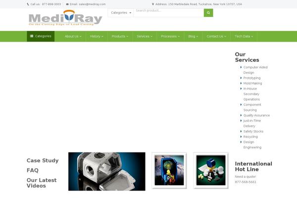 Clarivo theme site design template sample