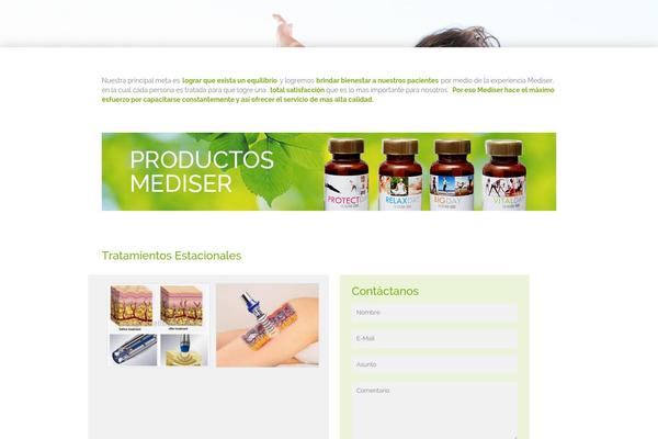 Paeon theme site design template sample