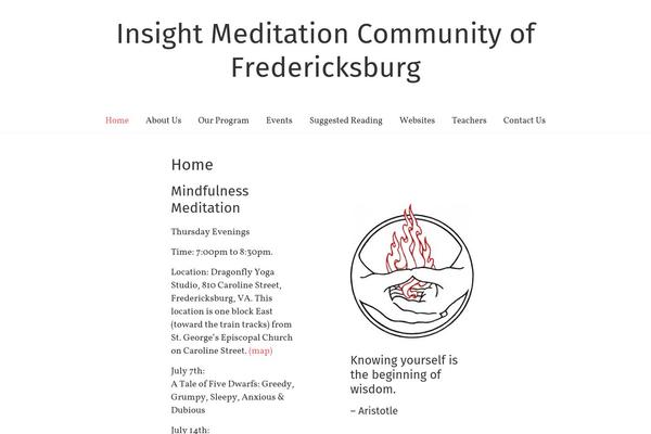 Freedom theme site design template sample
