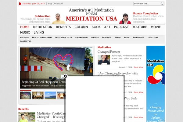 Advanced Newspaper theme site design template sample