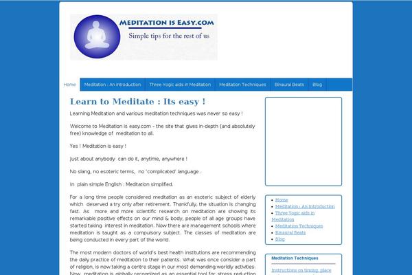 meditationiseasy.com site used Canvas-child-01