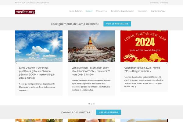 Unicon-child theme site design template sample