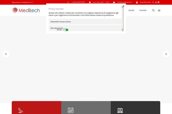 MediClinic theme site design template sample