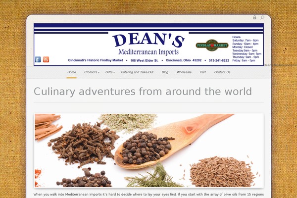 Enfinity theme site design template sample
