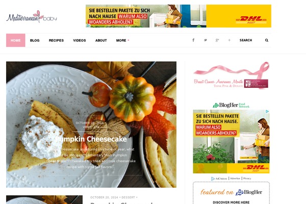 SuperBlog theme site design template sample