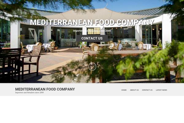 SKT White theme site design template sample