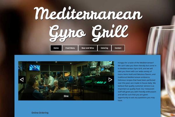 Cooks theme site design template sample