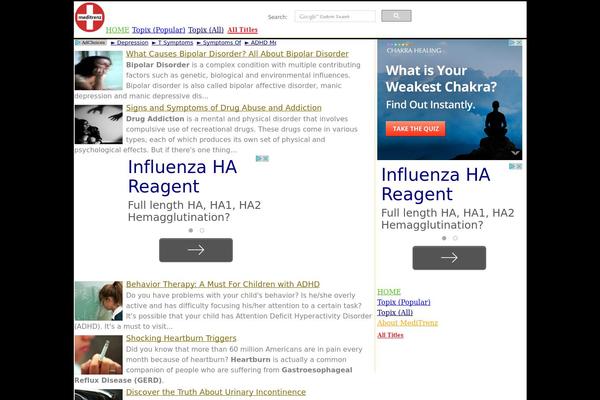 Site using Hide-widget-title plugin
