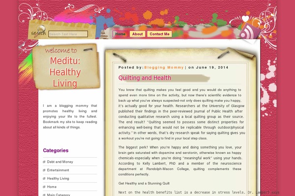 D5 COLORFUL theme site design template sample