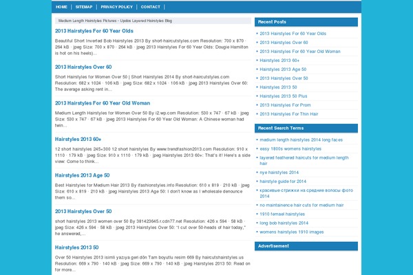 Nyeo theme site design template sample