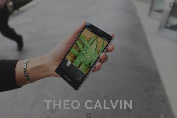 Focus theme site design template sample