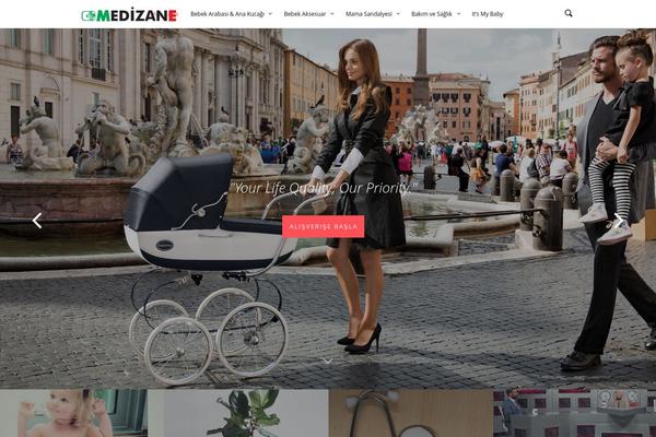 Salient theme site design template sample
