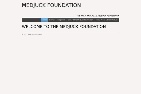 Foundation theme site design template sample