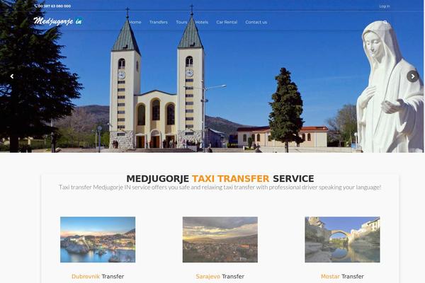 CityTours theme site design template sample