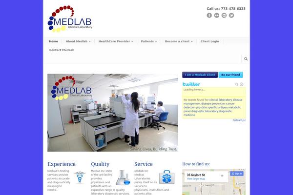 Modernize theme site design template sample
