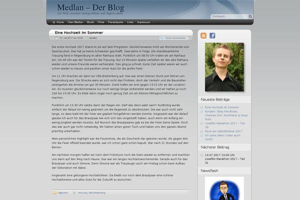 Ribosome theme site design template sample