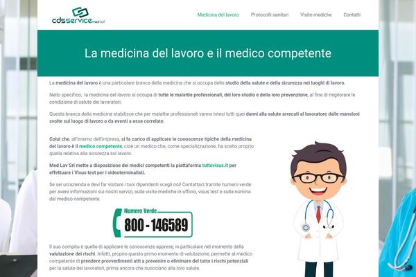 Impreza theme site design template sample