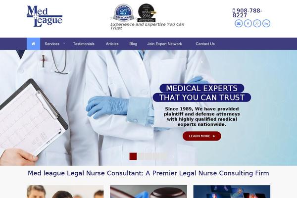 Medicallink-theme theme site design template sample