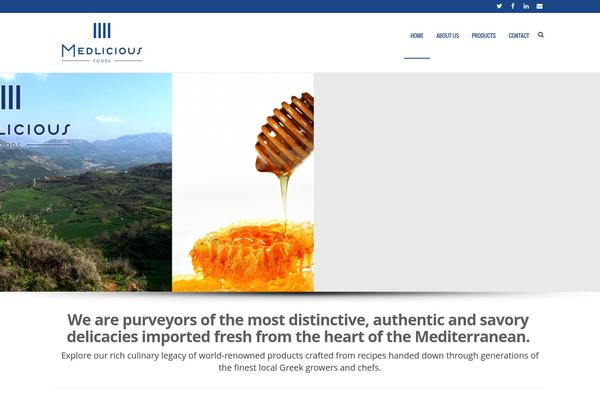 Alterna theme site design template sample