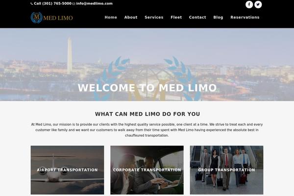 Bridge Child theme site design template sample