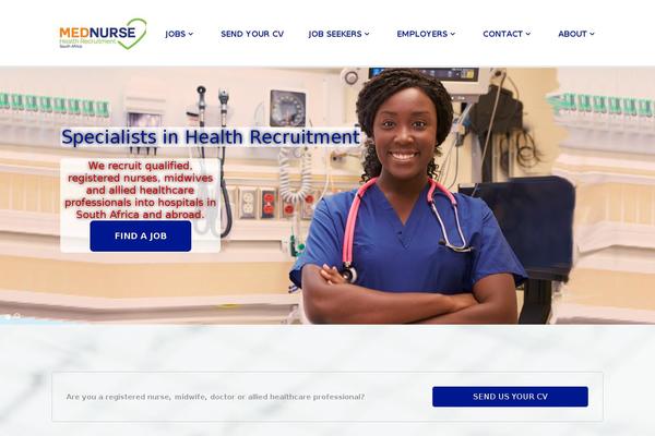Jobify theme site design template sample