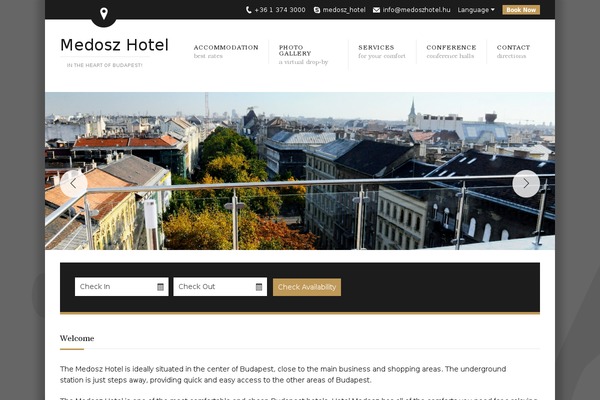 Soho Hotel theme site design template sample