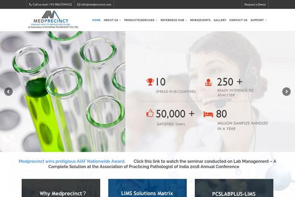 Apicona theme site design template sample