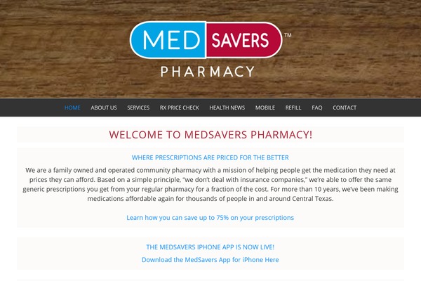 Med theme site design template sample