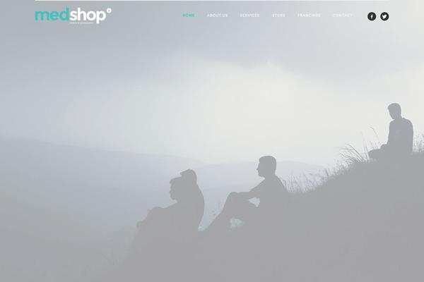 Oshine Child theme site design template sample