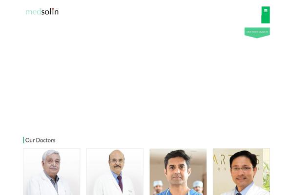 Clinico theme site design template sample