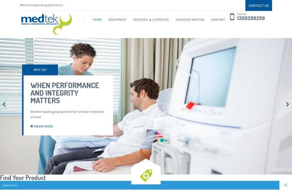 medtek.com.au site used Healthmedical-wpl